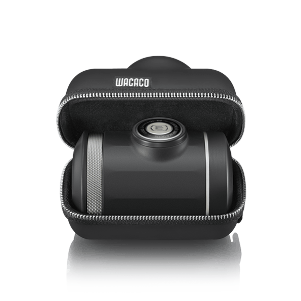 WACACO Picopresso inside its open protective case